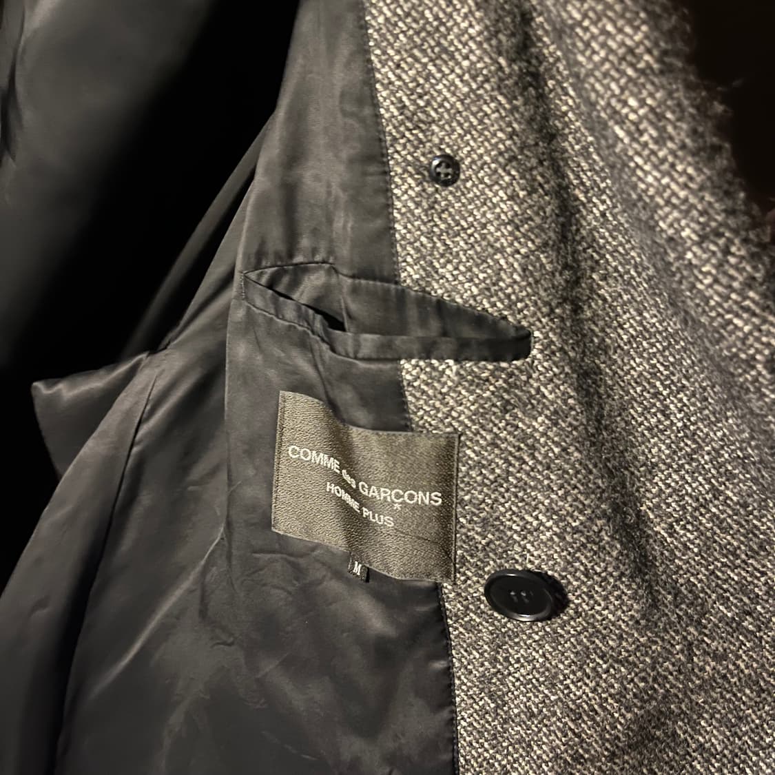 Comme des Garcons Homme Plus 빅 실루엣 코트 상품이미지5