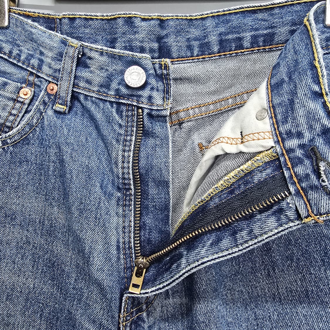 리바이스(Levis) 505 중청 데님 팬츠 32 상품이미지7