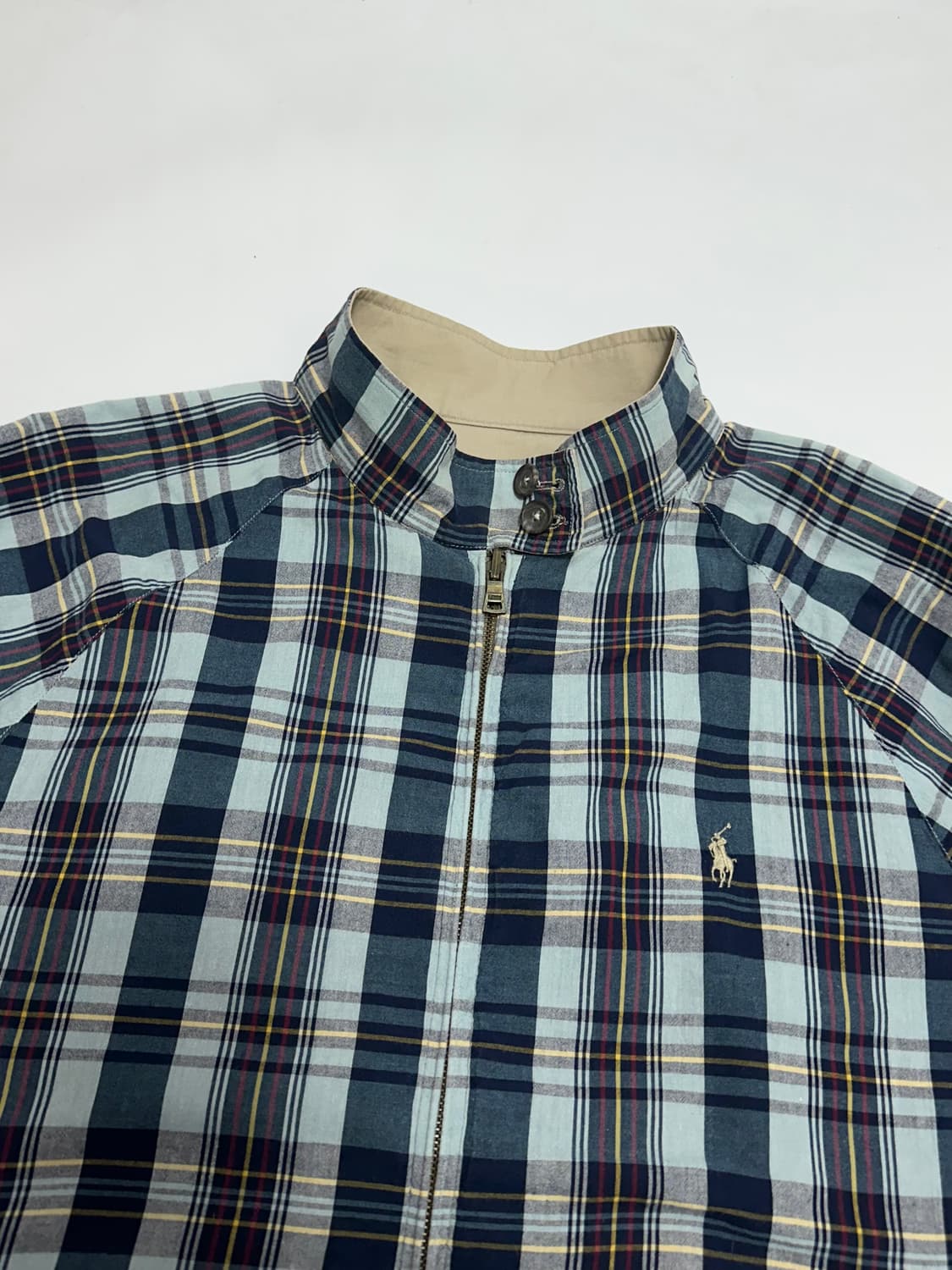 폴로 랄프로렌 리버서블 체크 바라쿠다 자켓 상품이미지2