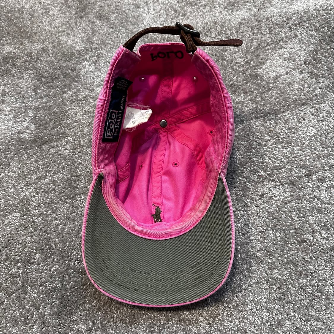 폴로 핑크 볼캡F 상품이미지2