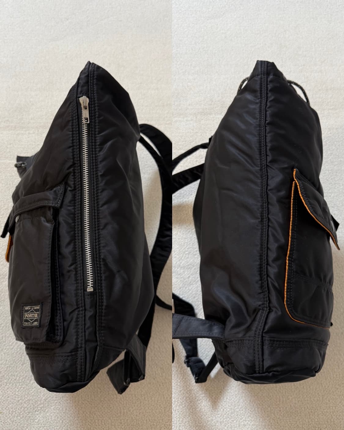 정품 PORTER 포터 탱커 백팩 럭색 블랙 상품이미지4