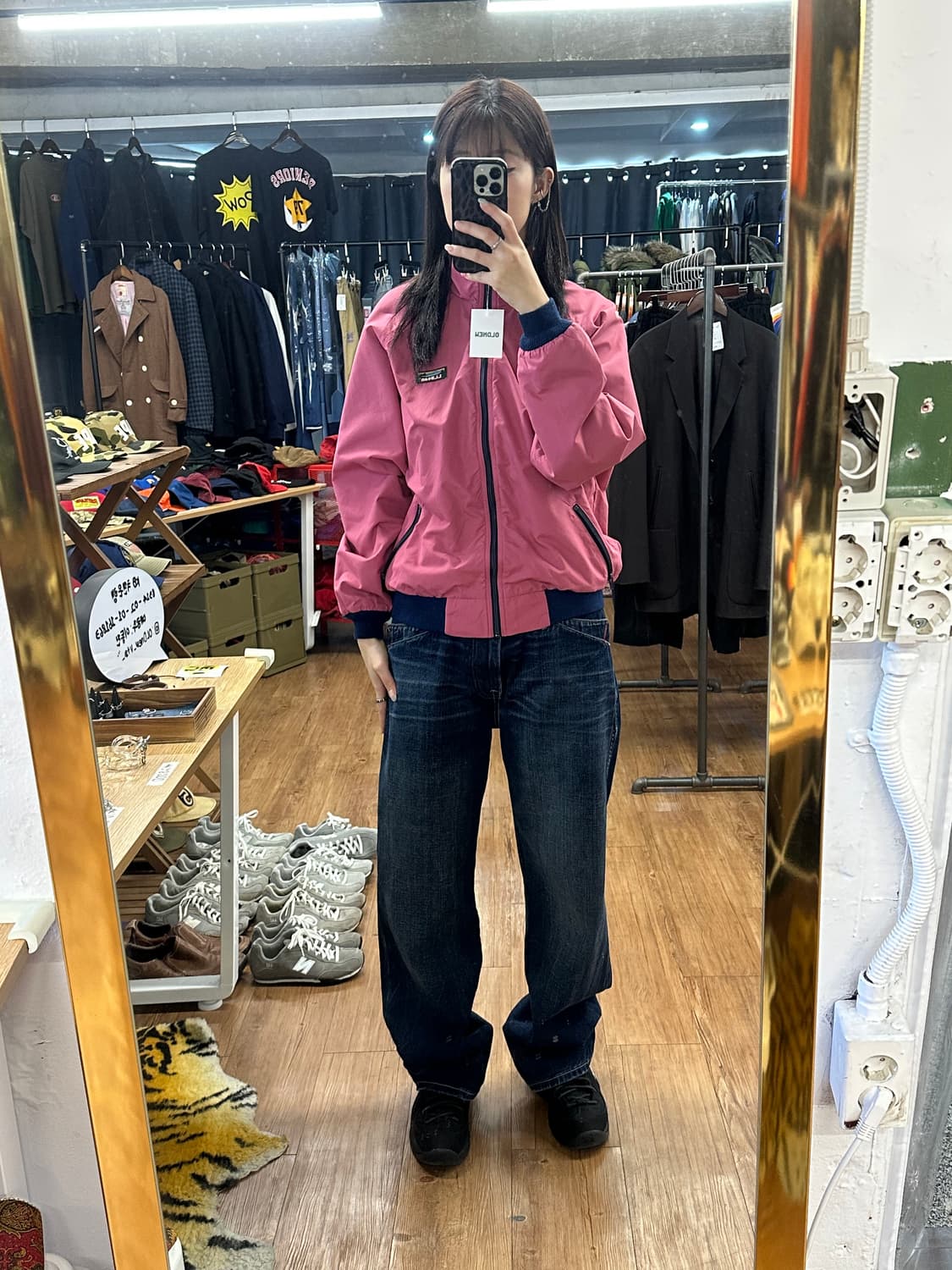 90s 엘엘빈 나일론 웜업자켓 상품이미지1