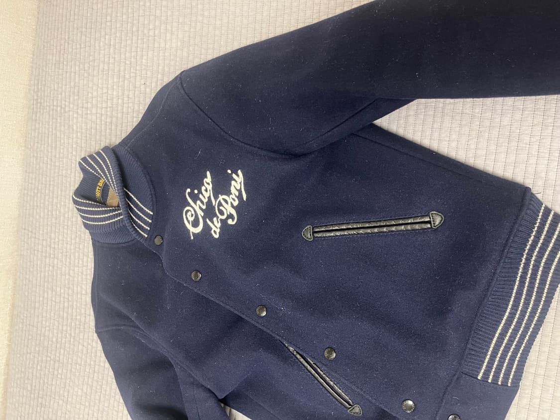 Schott 바시티 누빔 자켓 상품이미지5