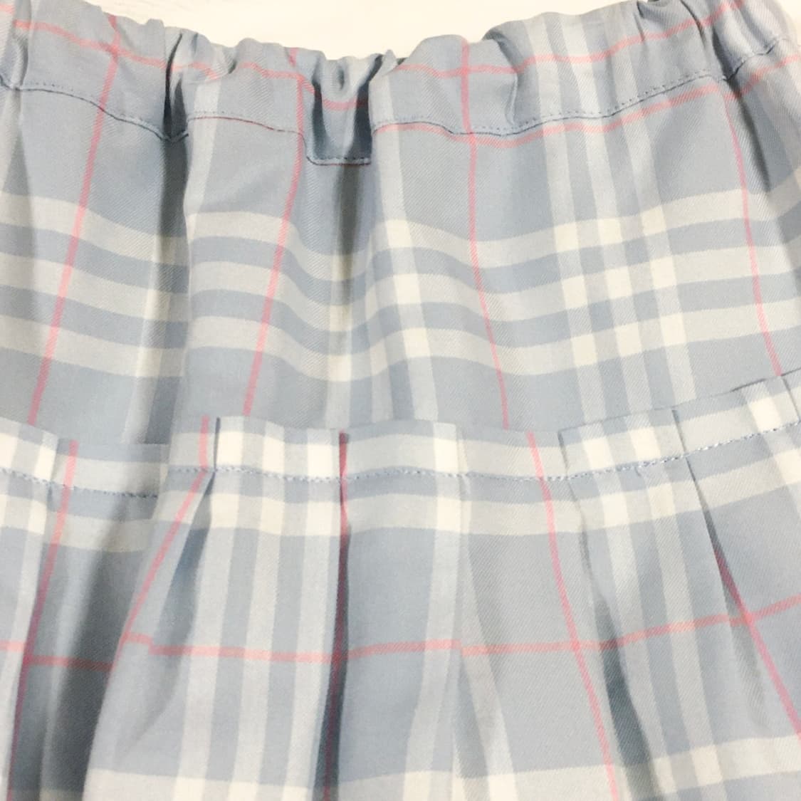 버버리런던 하늘핑크체크 프릴스커트 상품이미지3