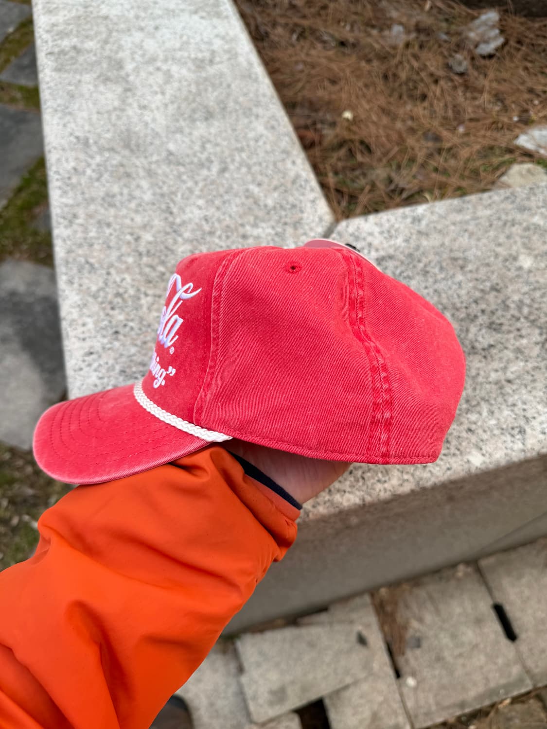 (deadstock) Coca Cola 코카콜라 6-Panel 페이딩 캡 상품이미지3