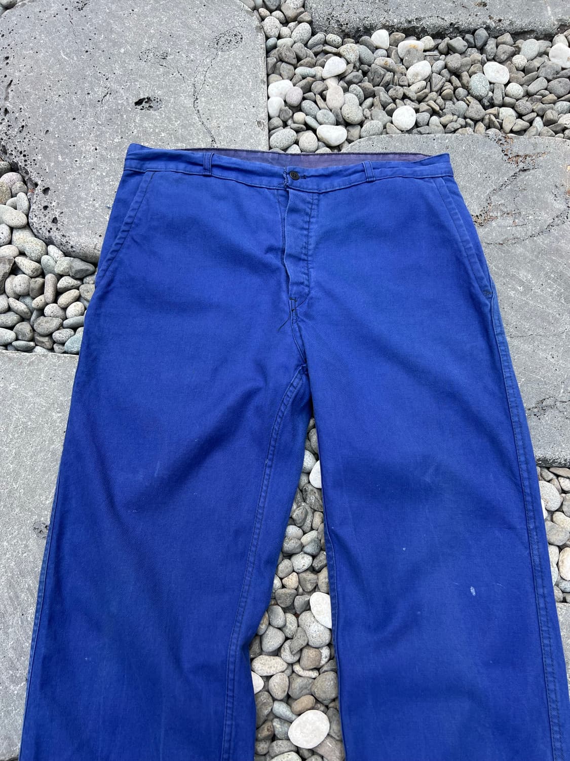 (35인치)OLD VINTAGE WASHING BLUE 프렌치워크팬츠 상품이미지3
