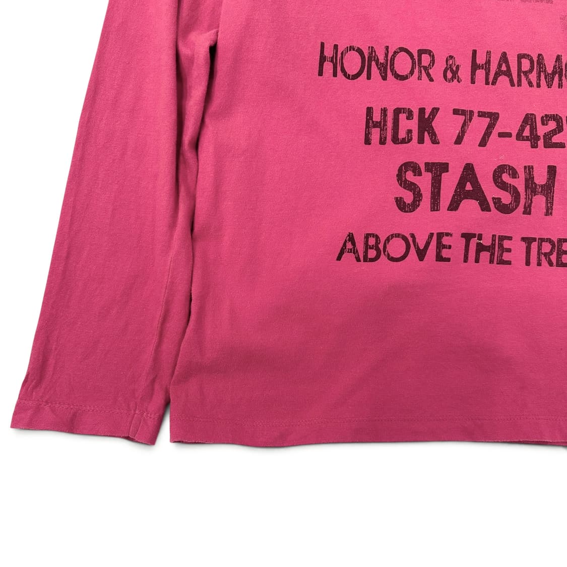 Jolly Grunge Printing Pink Top 상품이미지4