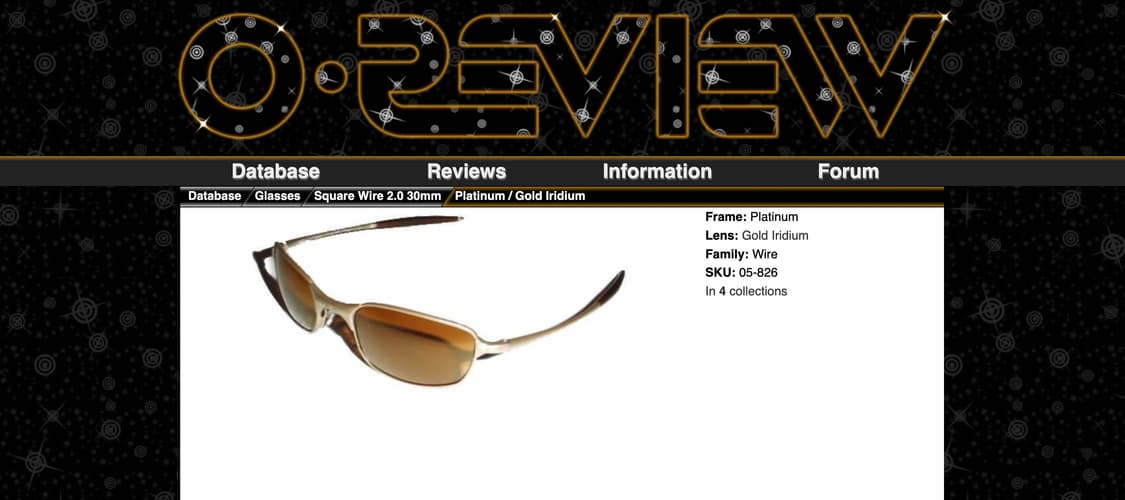 오클리 스퀘어 와이어 2.0 상품이미지2