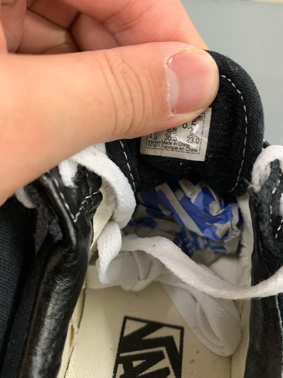 반스 올드스쿨 블랙 230 상품이미지9