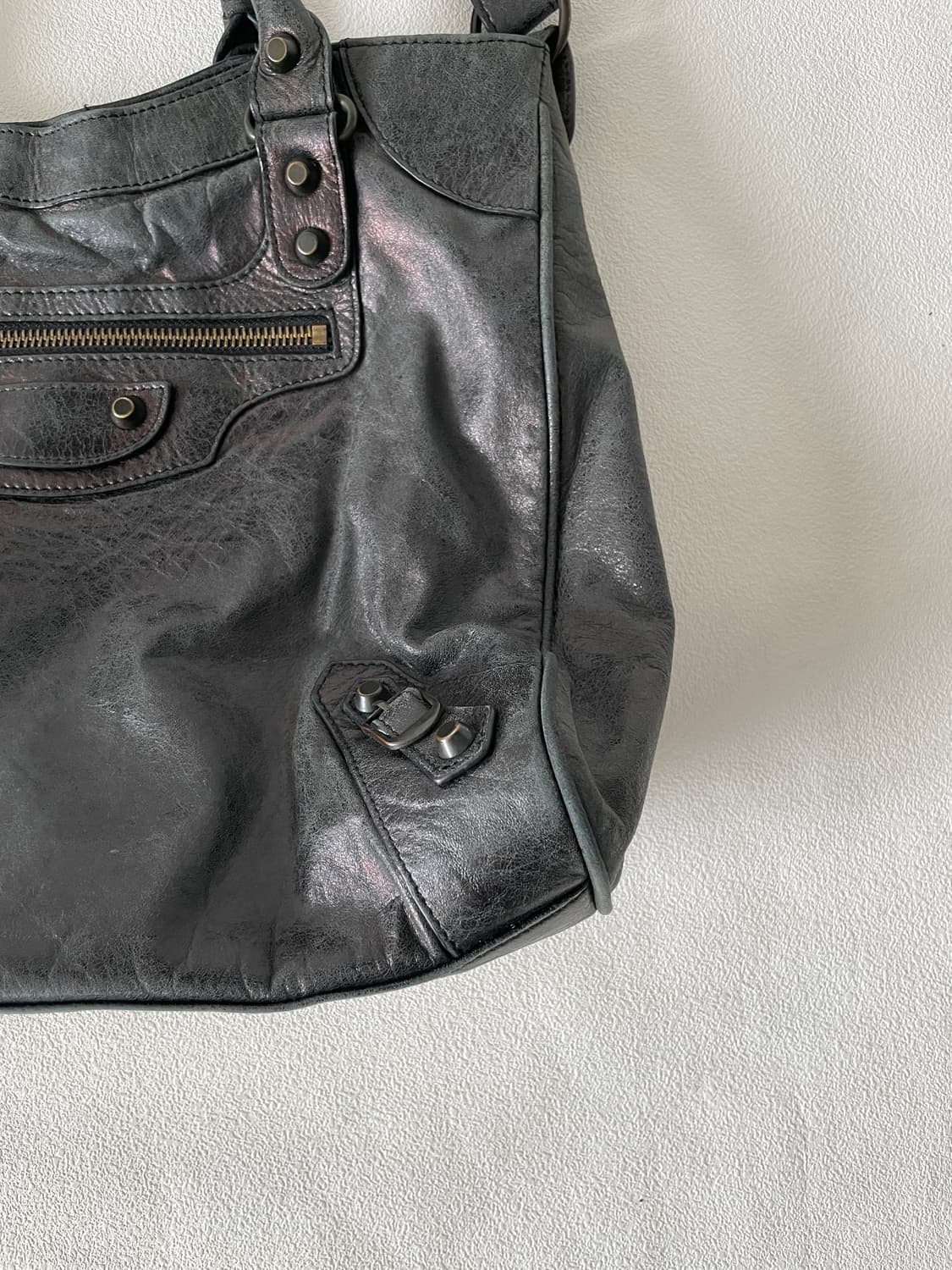 JOLIE FEMME 레더 토트 숄더백 상품이미지3