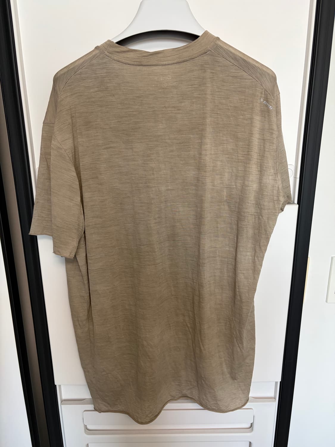 [2] 새티스파이 클라우드메리노 티셔츠 베이지 sarisfy 상품이미지2