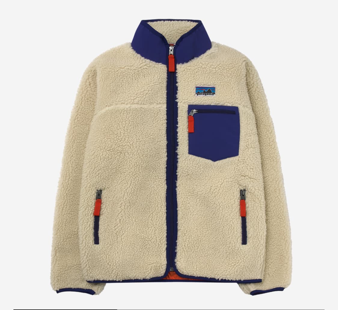 파타고니아 클래식 레트로X 플리스 자켓 다크 내츄럴 M 사이즈 상품이미지1