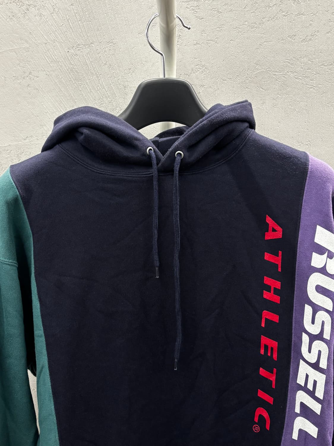 러셀 애슬레틱 트리플컬러 후드티 L 상품이미지3