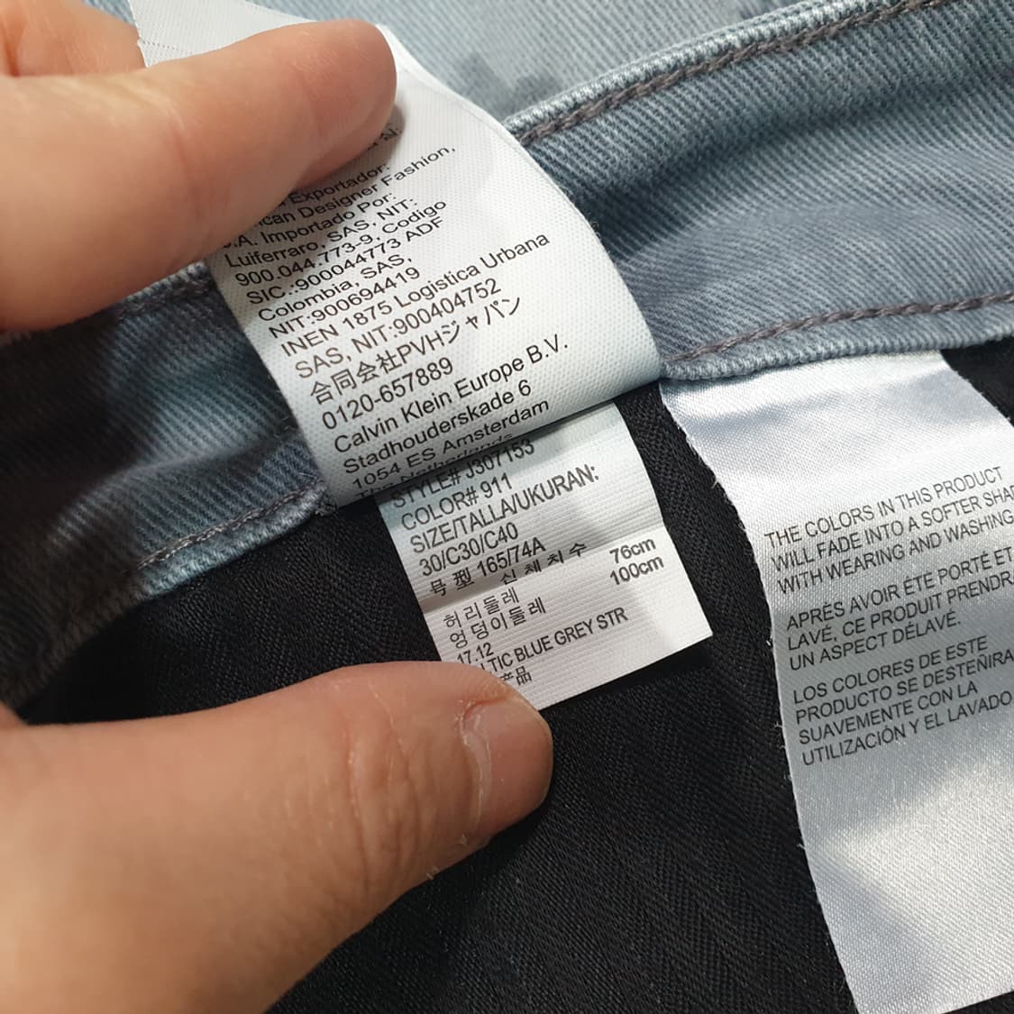 캘빈클라인진 스키니 데님 팬츠 청바지 31 상품이미지6