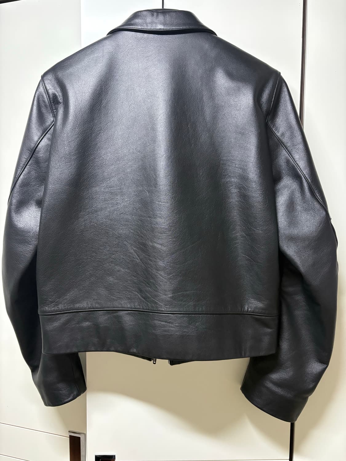 [1] 머듈 어펜딕스 레더 자켓 블랙 팝니다 상품이미지3