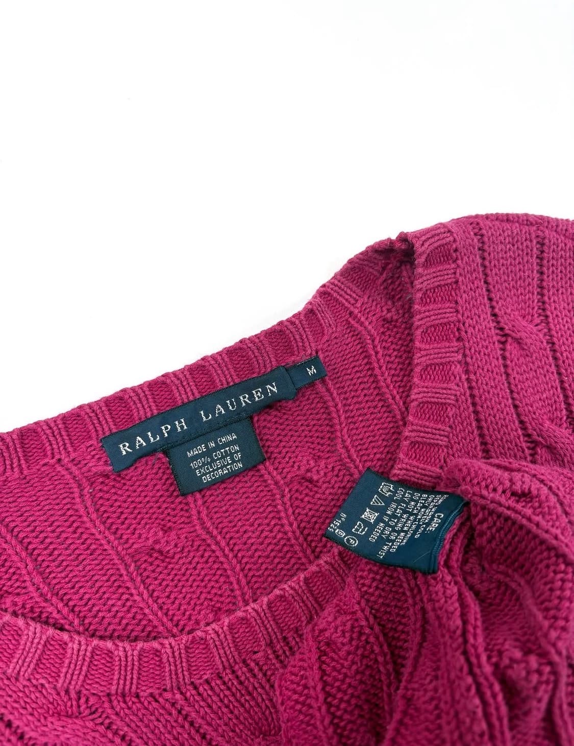 폴로 여성 케이블 니트  상품이미지3