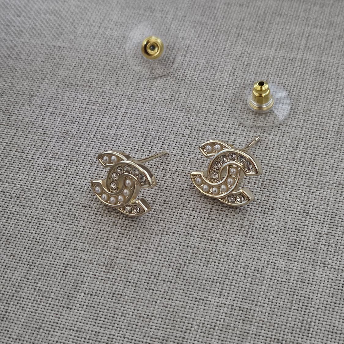 925 샤넬 빈티지 업사이클링 귀걸이 상품이미지4