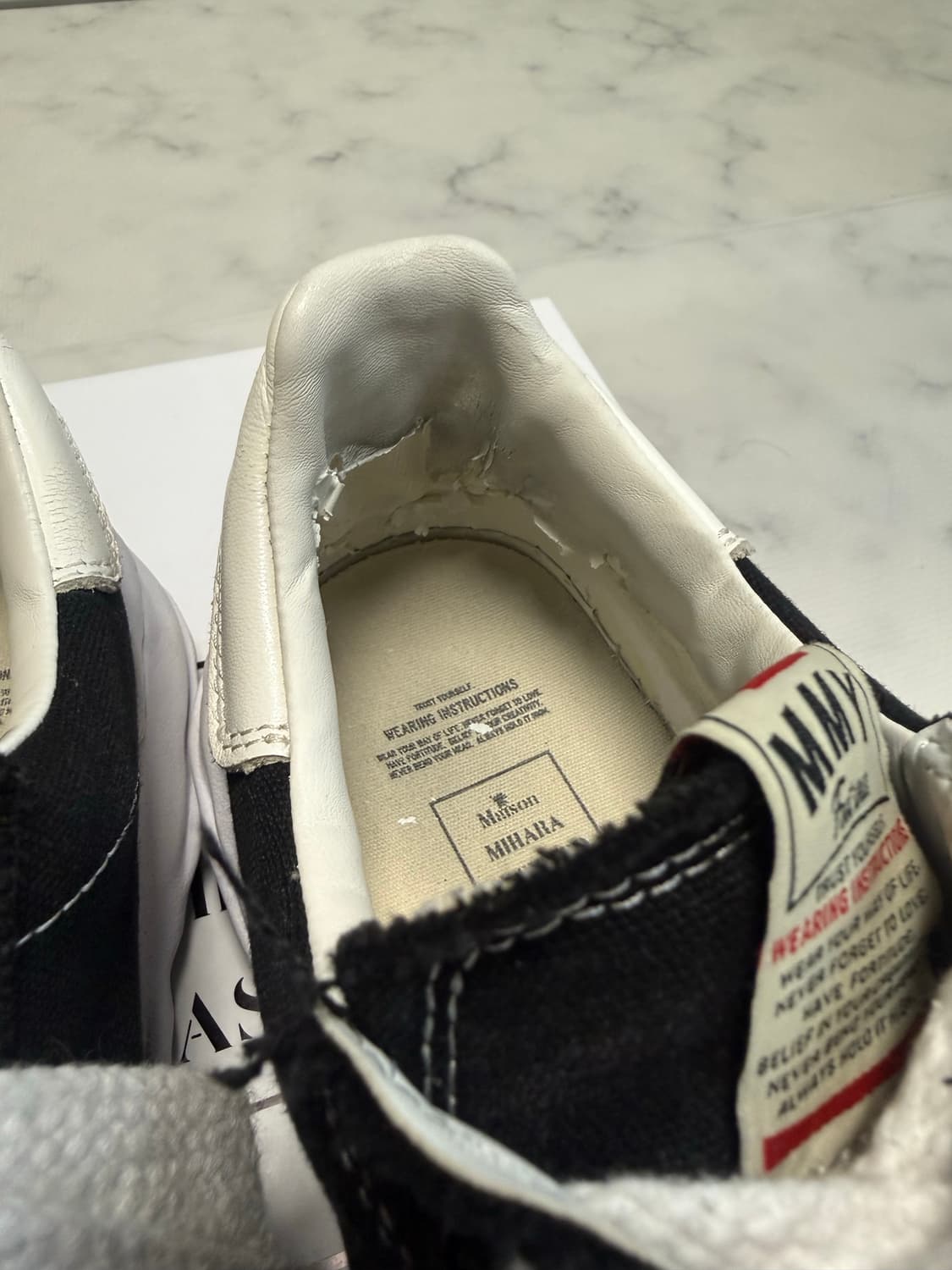 메종 미하라 야스히로 블레이키 OG 솔 캔버스 상품이미지8