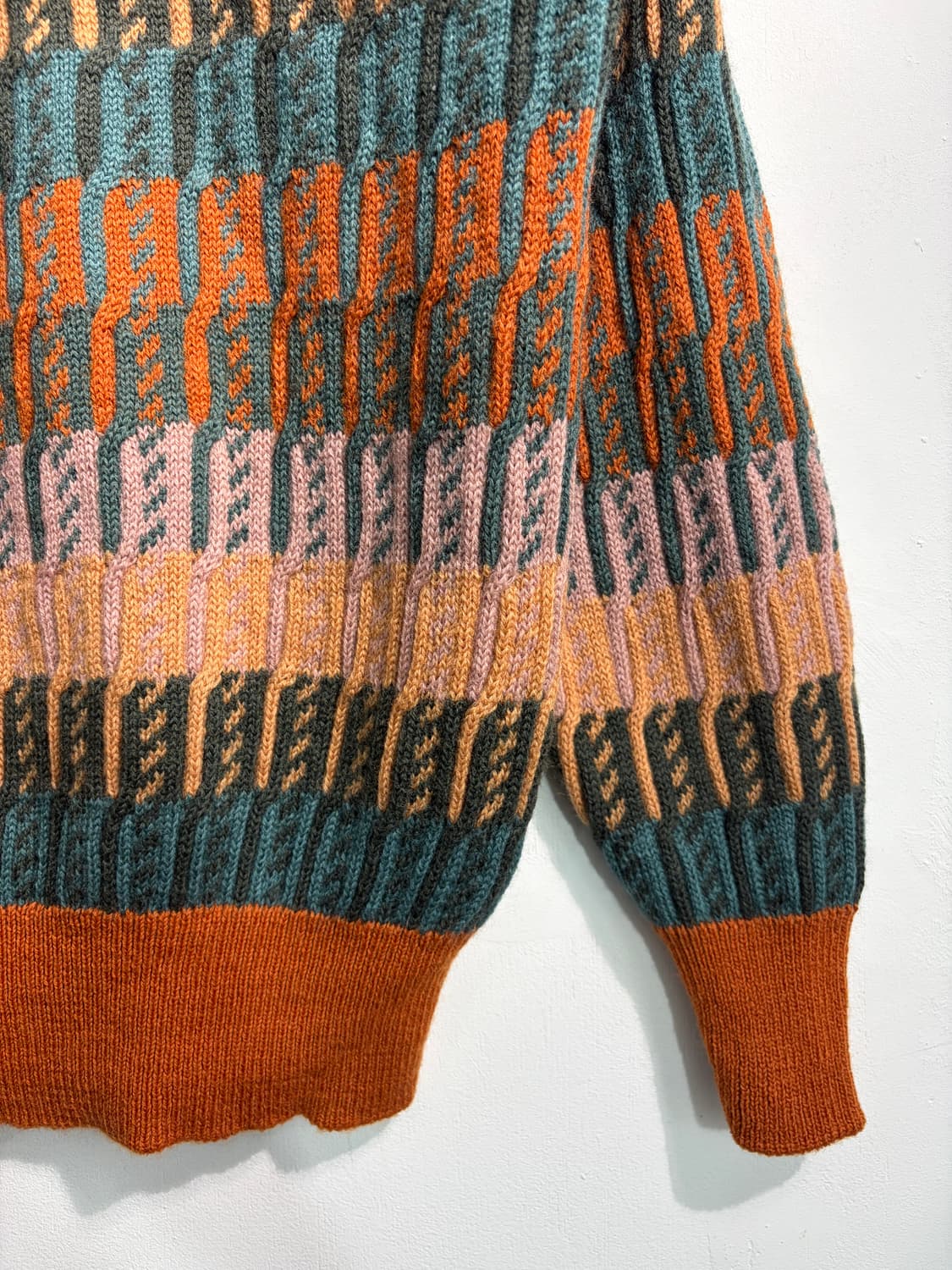 [m] 울 100% 니트 상품이미지8