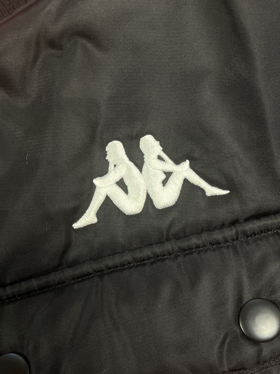 [L] 카파 X 참스 콜라보 항공자켓 블랙 상품이미지5