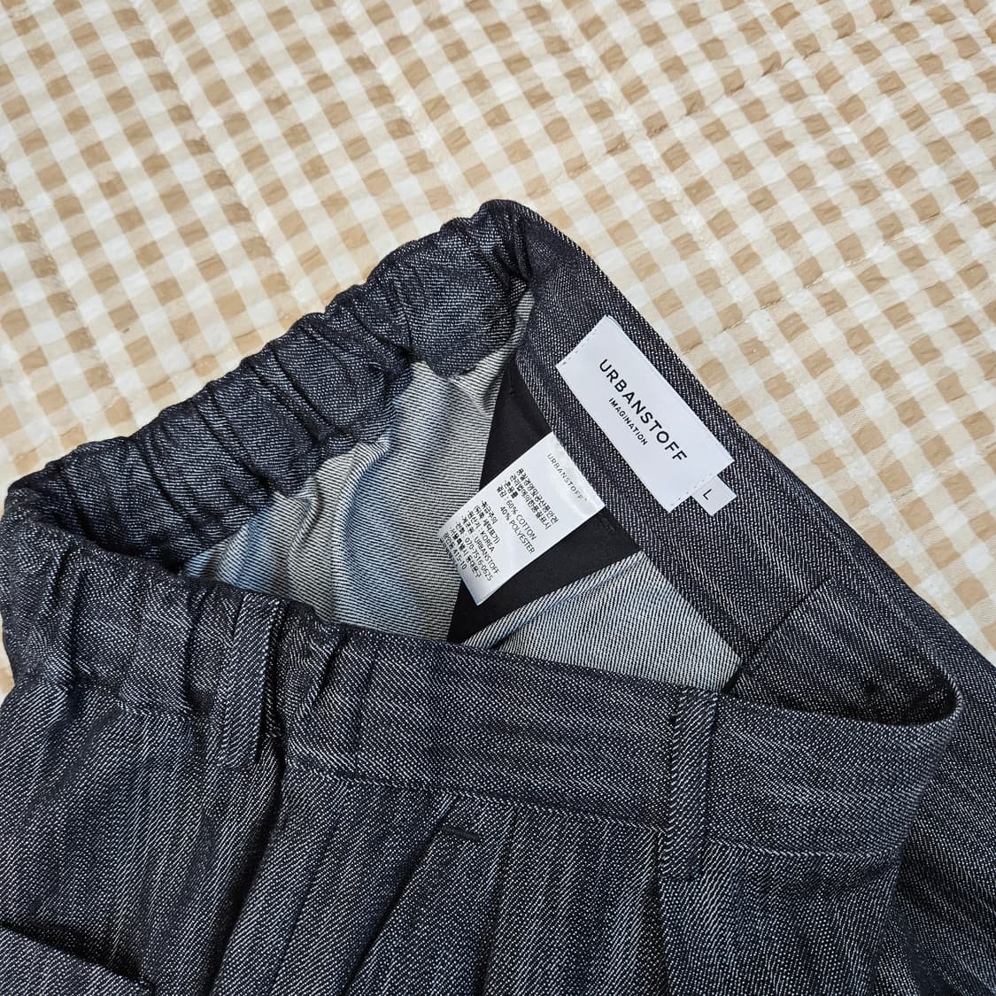 미착용 어반스터프 밴딩 와이드 팬츠 남자32~33 상품이미지4