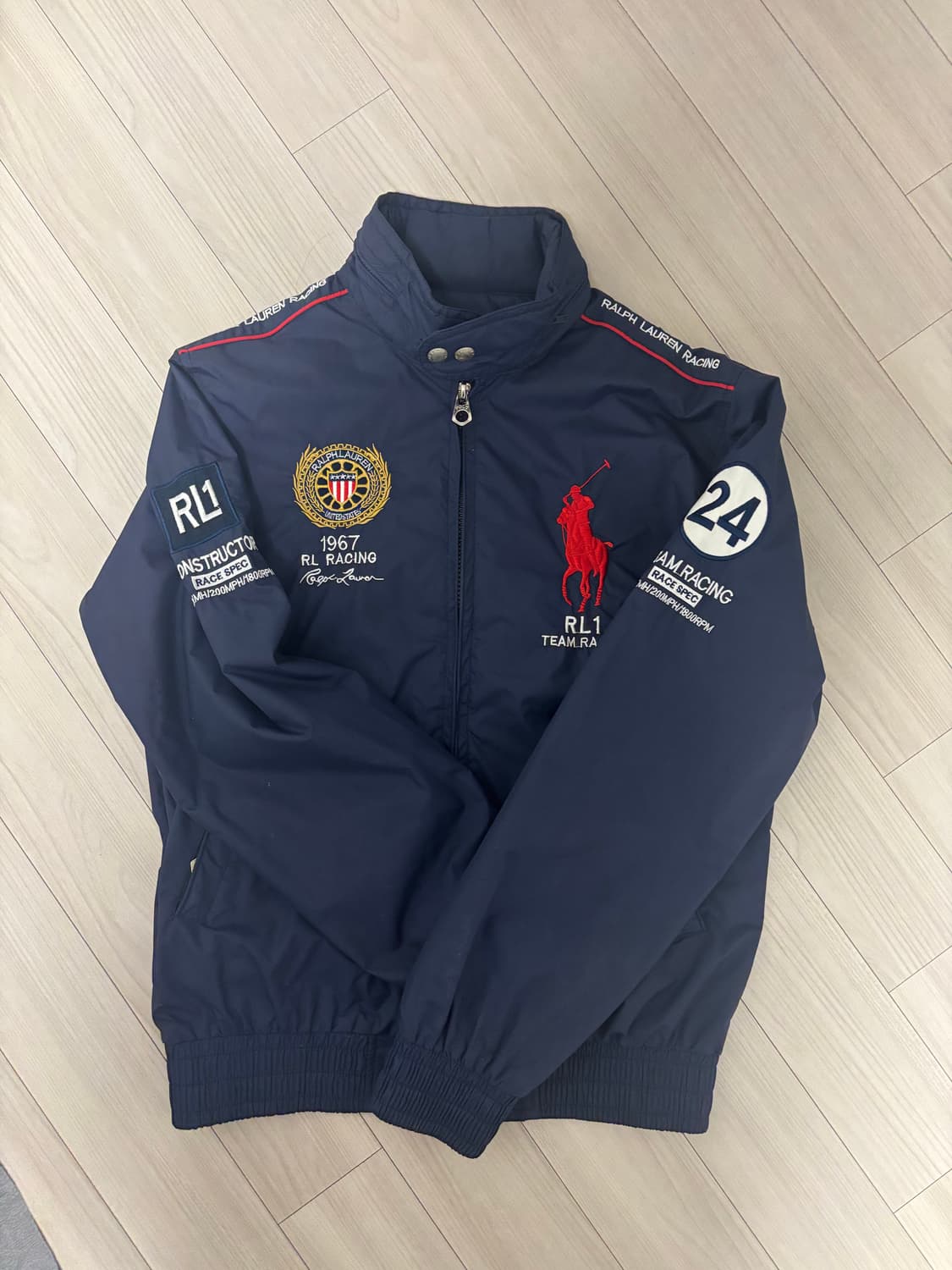 폴로랄프로렌 유나이티드 빅포니 레이싱자켓 M 상품이미지1