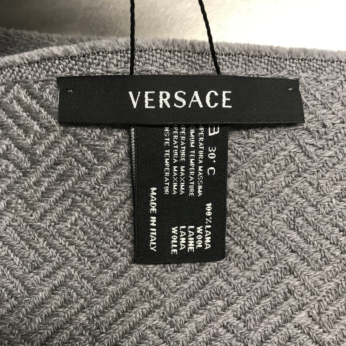 베르사체 메두사 머플러 그레이 상품이미지6