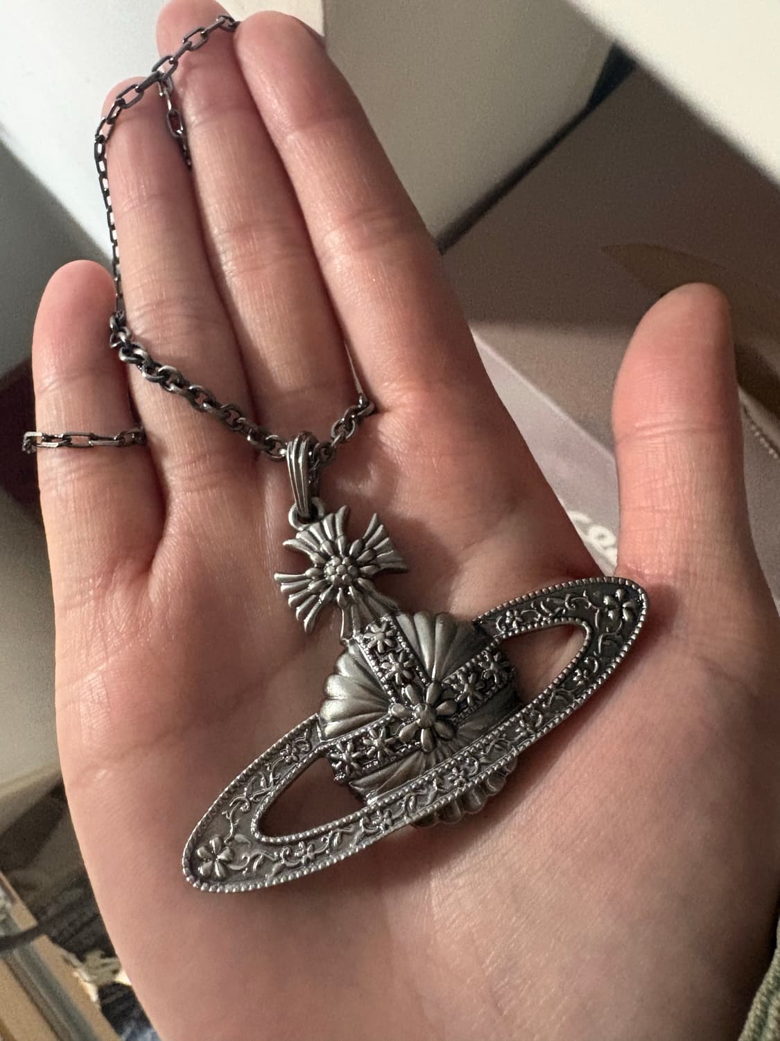 비비안웨스트우드 자이언트 orb 펜던트 목걸이 상품이미지2