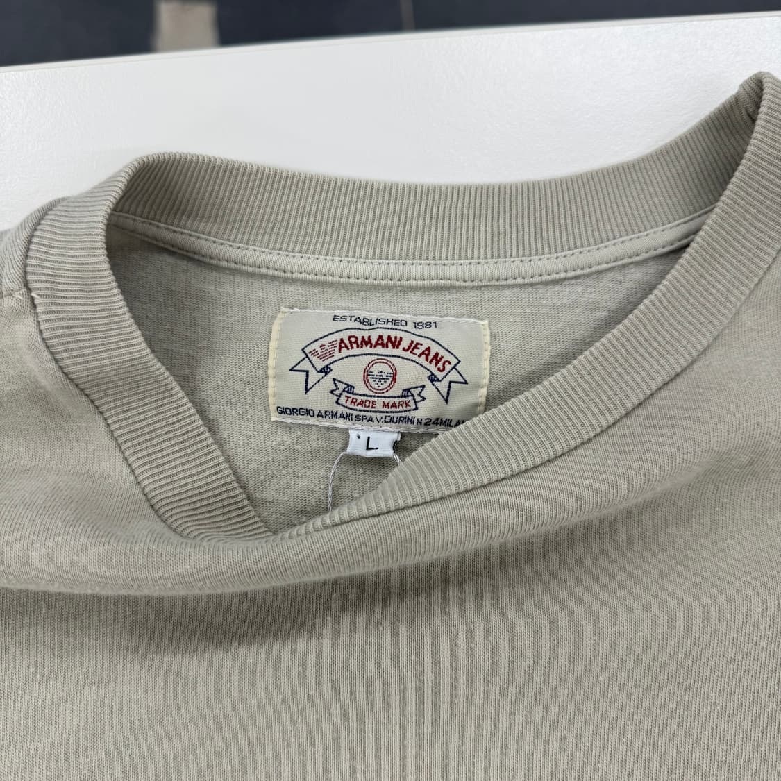 90‘s Armani Jeans Long Sleeves 상품이미지3