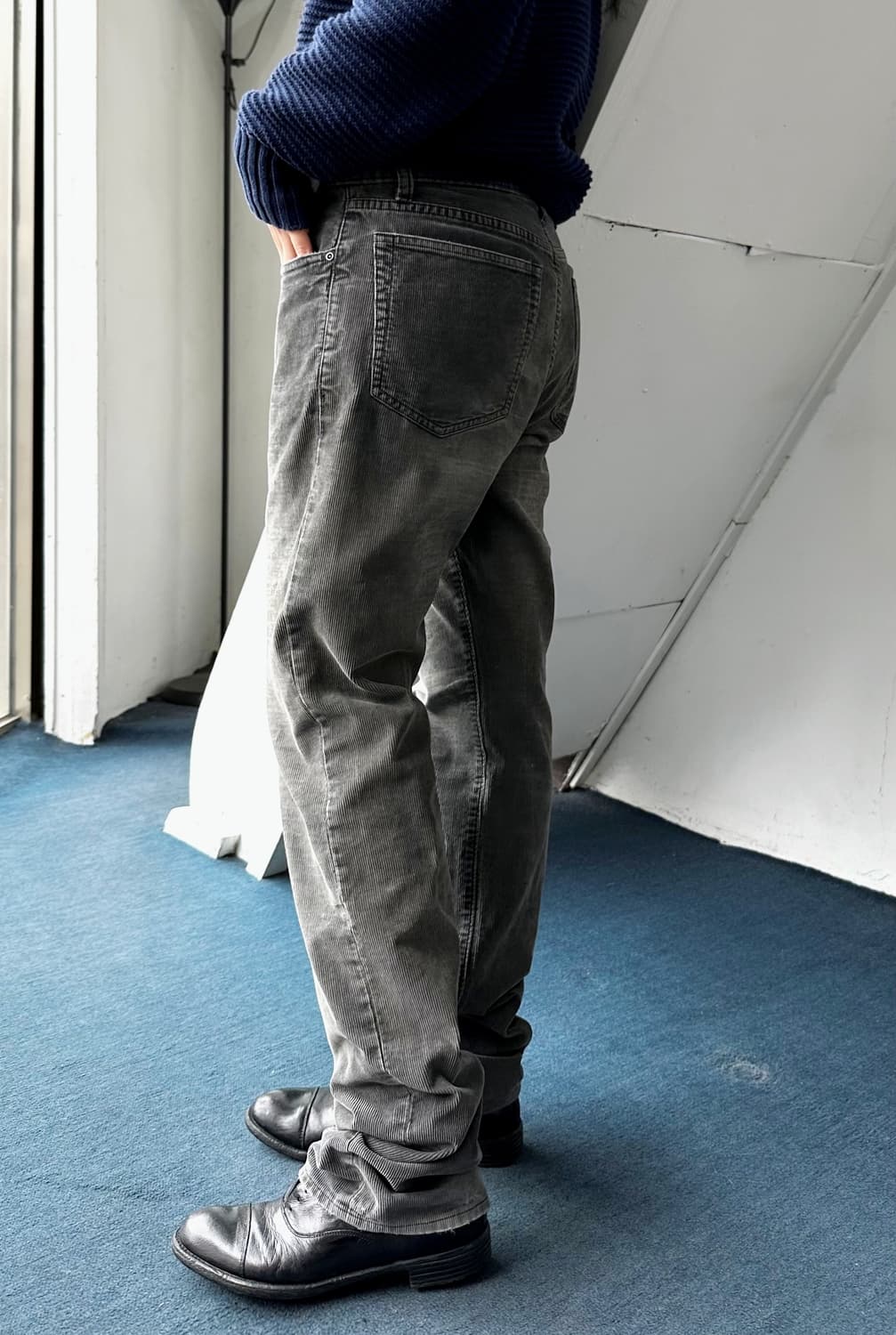 5pkt narrow cord straight pants 상품이미지4