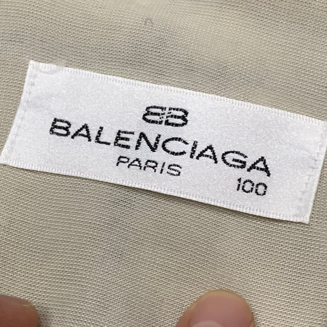 발렌시아가 카키베이지 반팔셔츠 상품이미지7