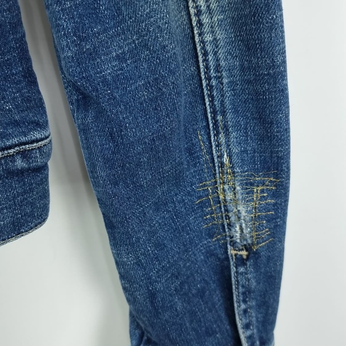 [저스트까발리] 뒷판 레이스 빈티지 데님 자켓 P01308 상품이미지7