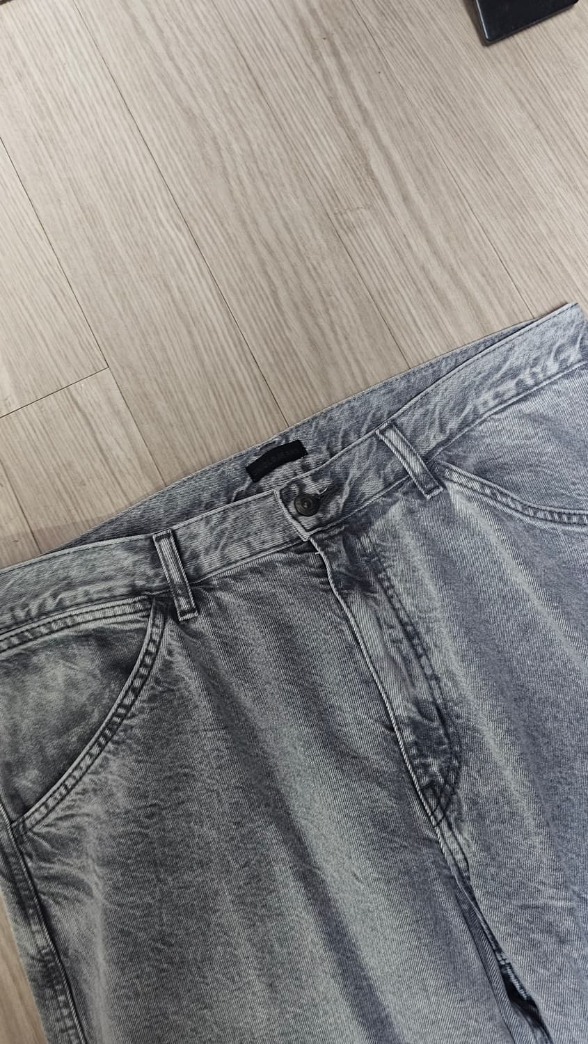 유니클로 와이드핏진 라이트그레이 36 상품이미지2