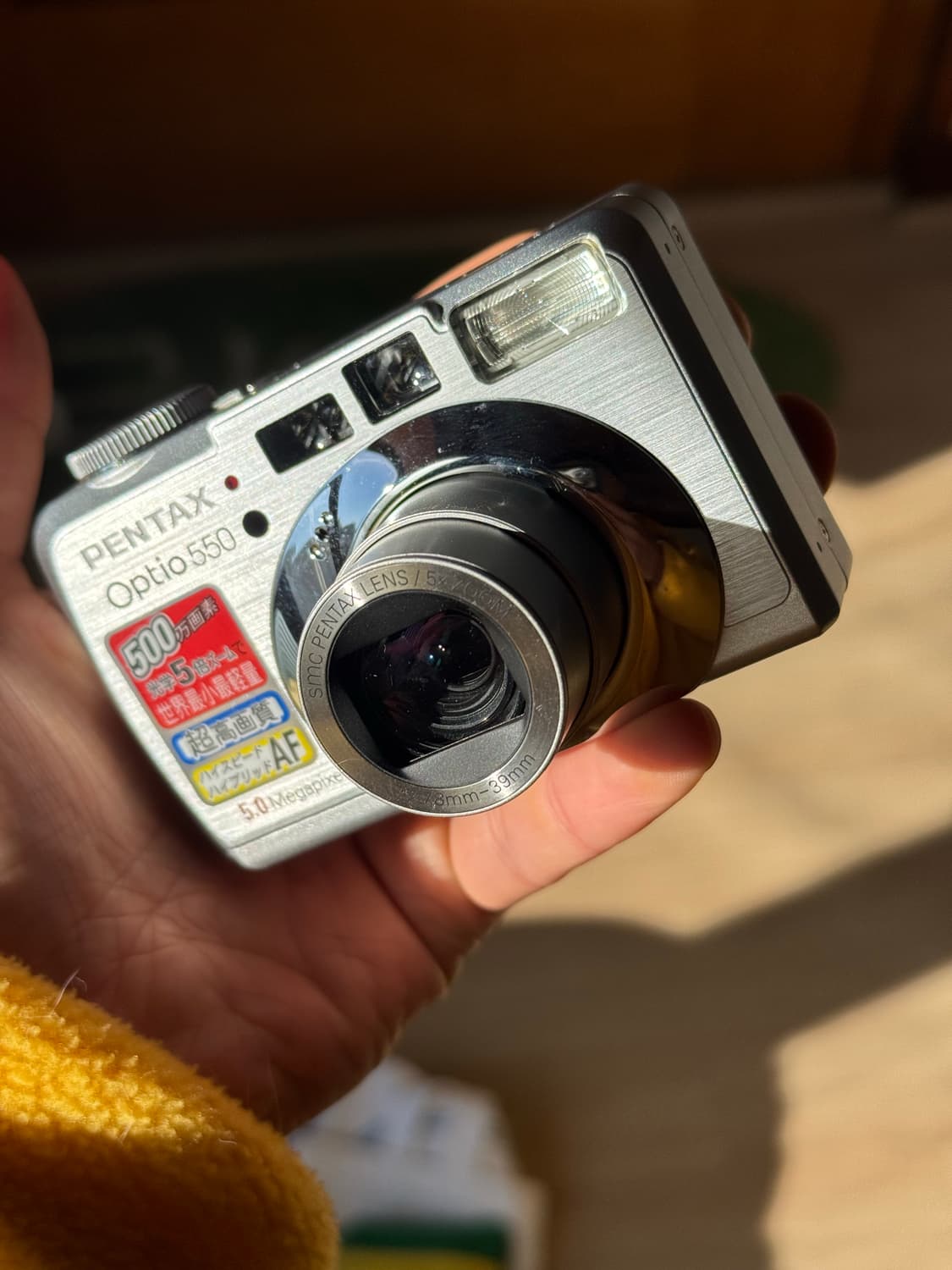 펜탁스 옵티오 550 Pentax optio 550 상품이미지3