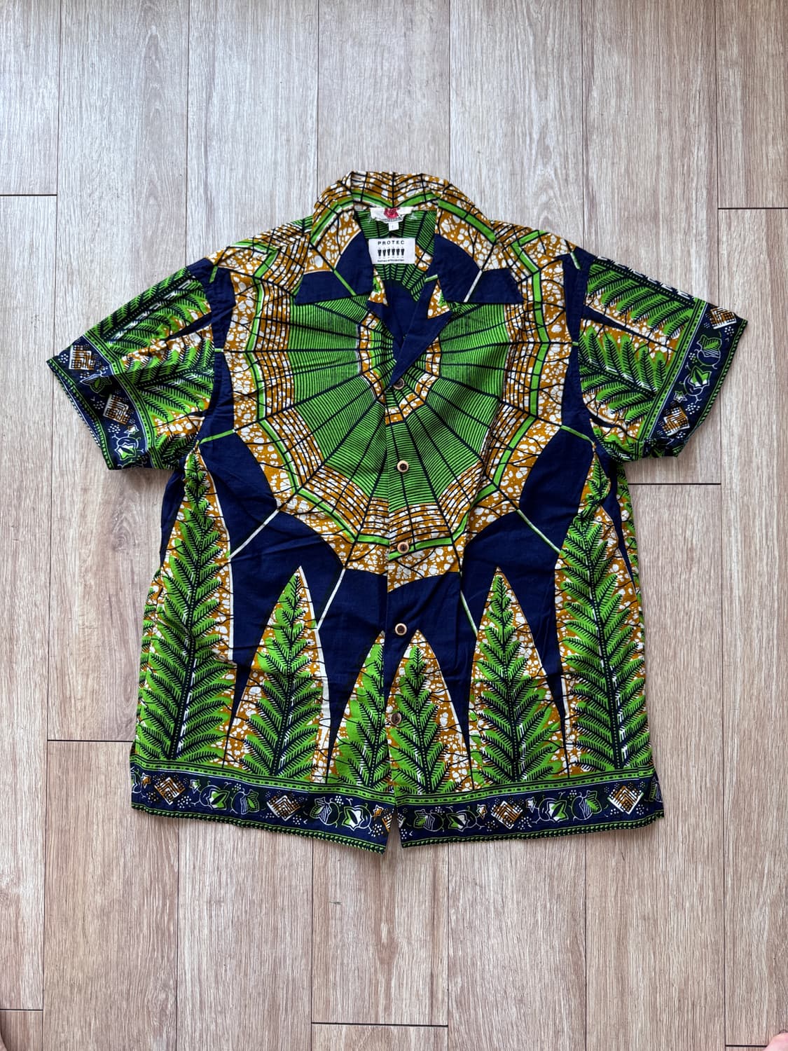 아프리카 패턴 셔츠 / L 상품이미지1