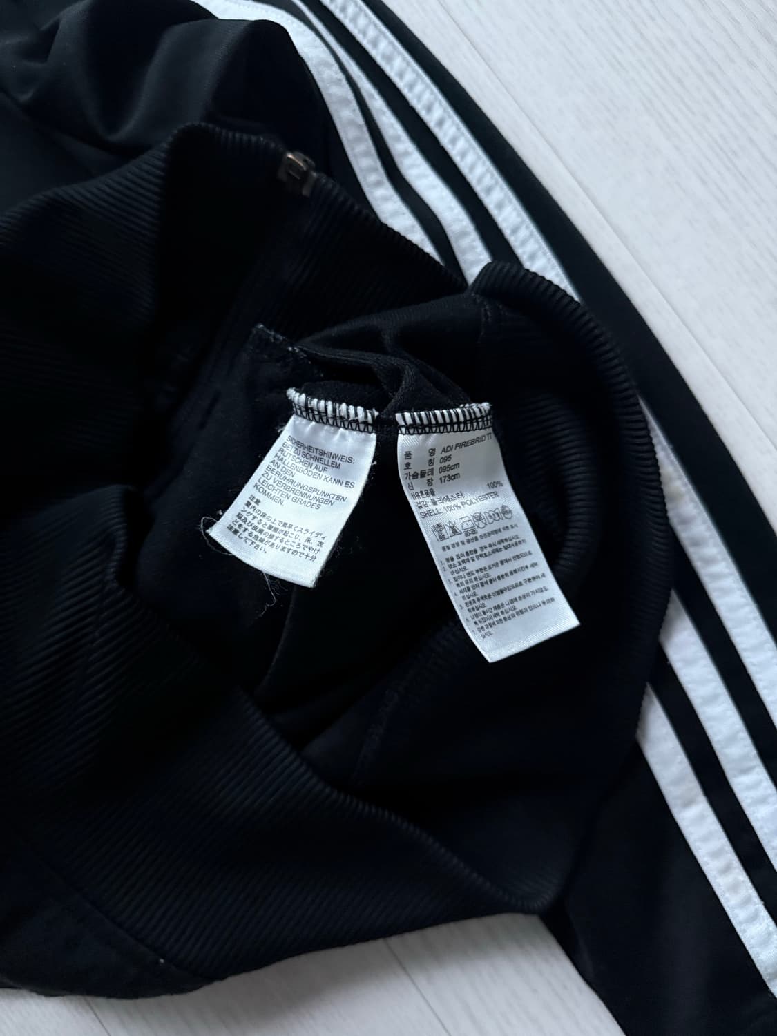 아디다스 구파이어버드 블랙 트랙탑 져지 상품이미지8