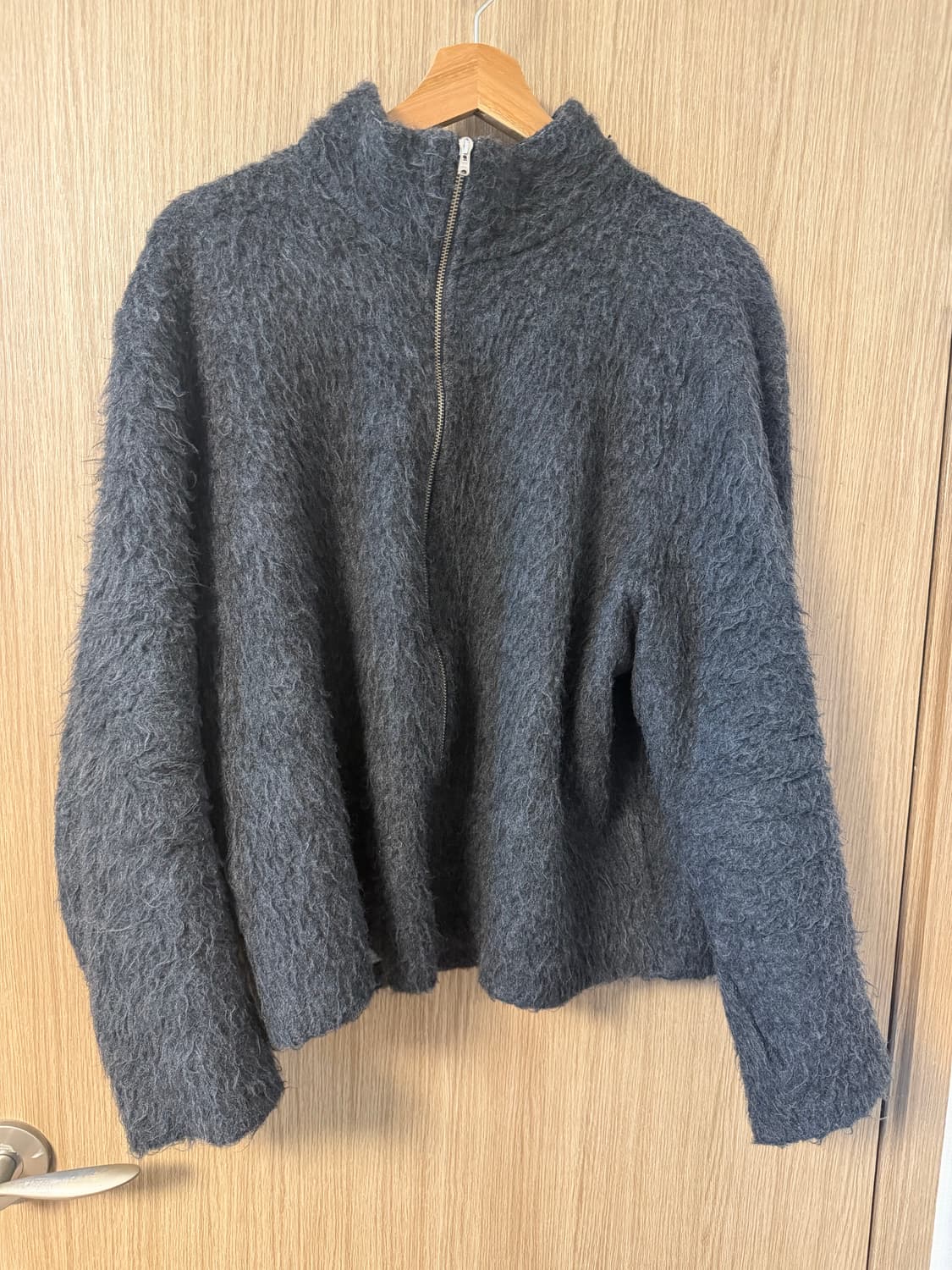 아워레가시 모헤어집업 상품이미지1