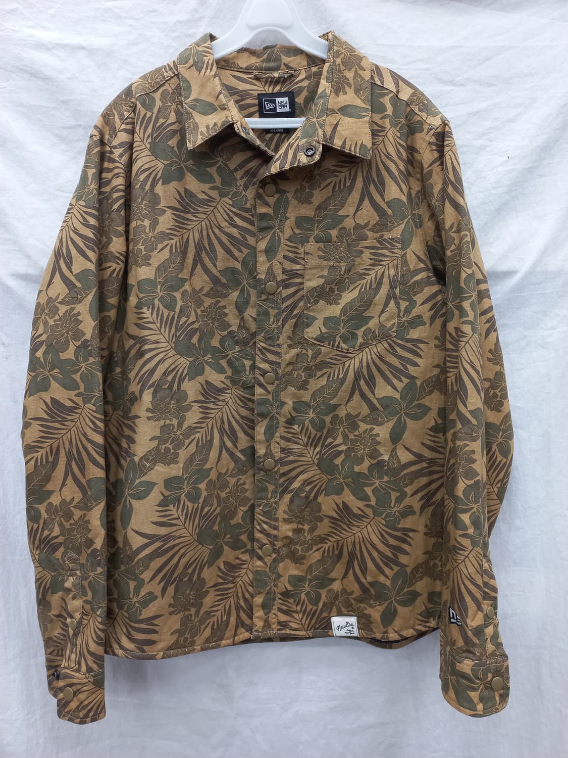 뉴에라 플라워 패턴 셔츠 XL 상품이미지5