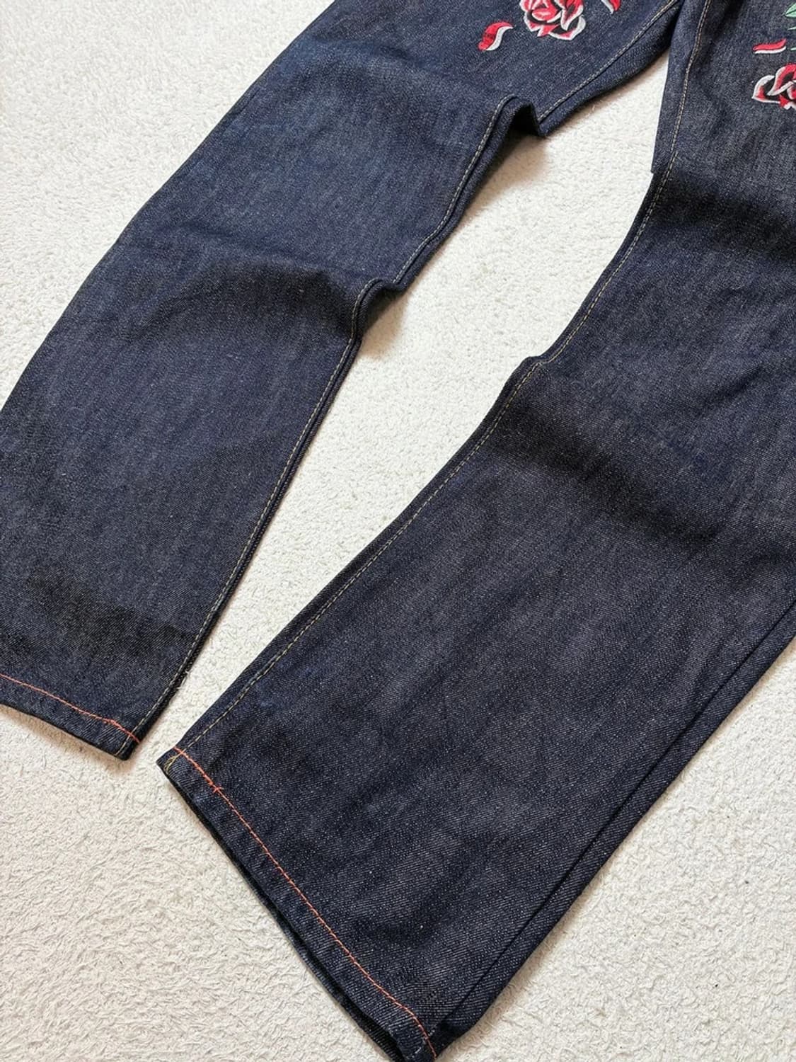 에드하디 크리스찬 오디지에 00's 자수 데님 팬츠 PN6696 상품이미지8