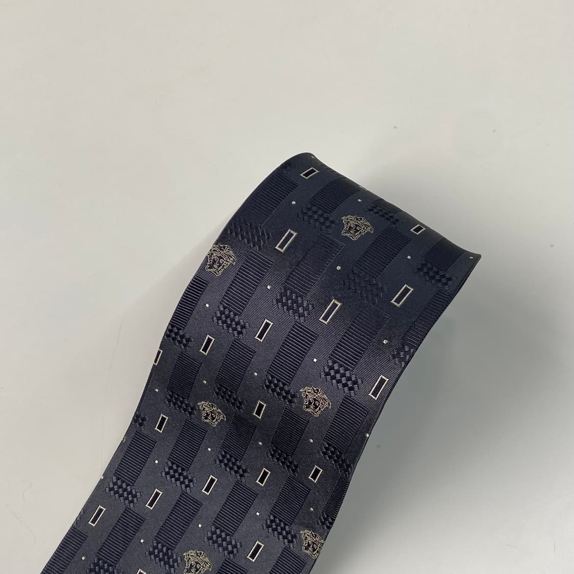 Versace 베르사체 정품 명품 모노그램 넥타이 상품이미지7