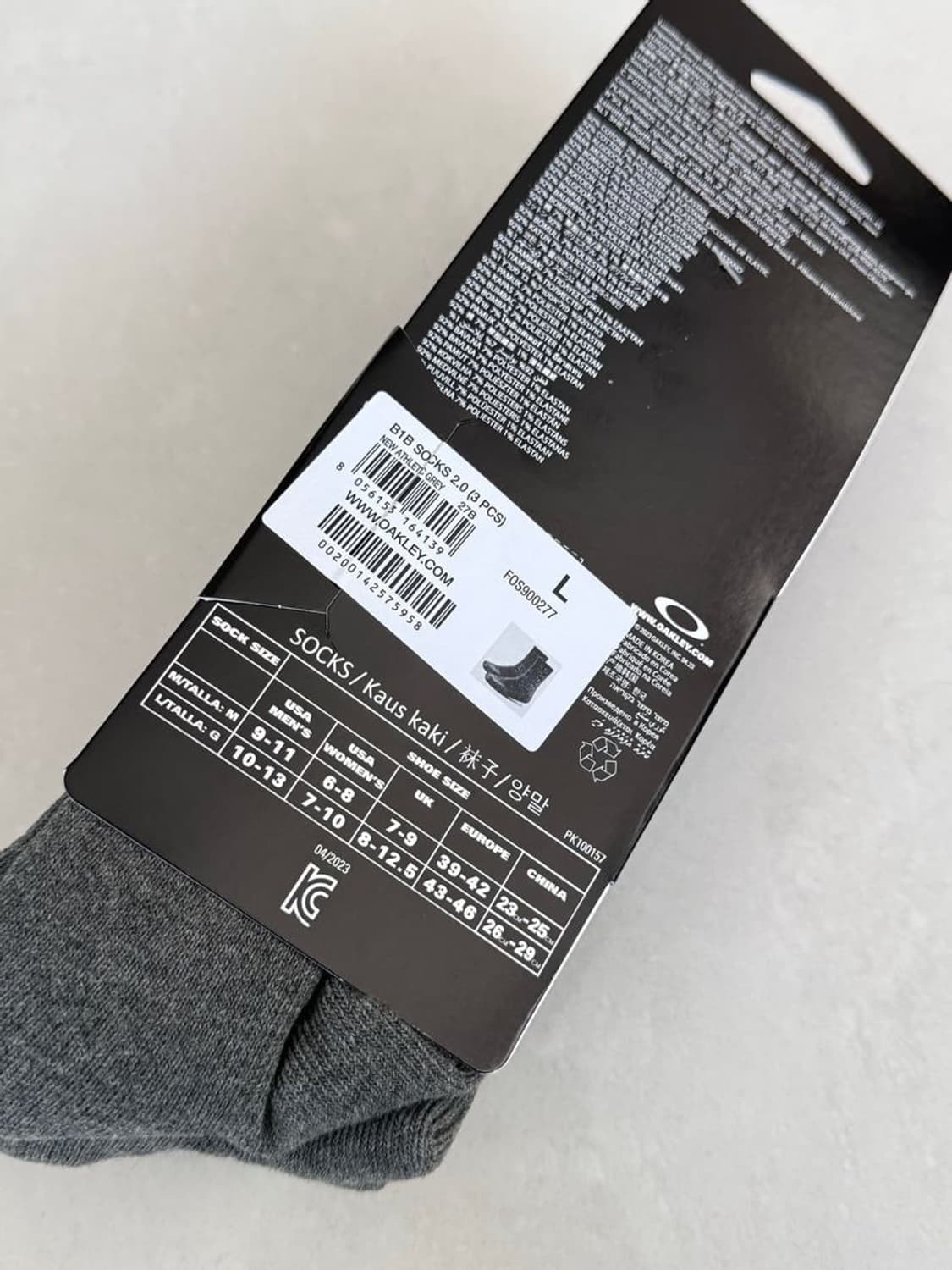 B1B SOCKS 3P 오클리 B1B 양말 3P 상품이미지3