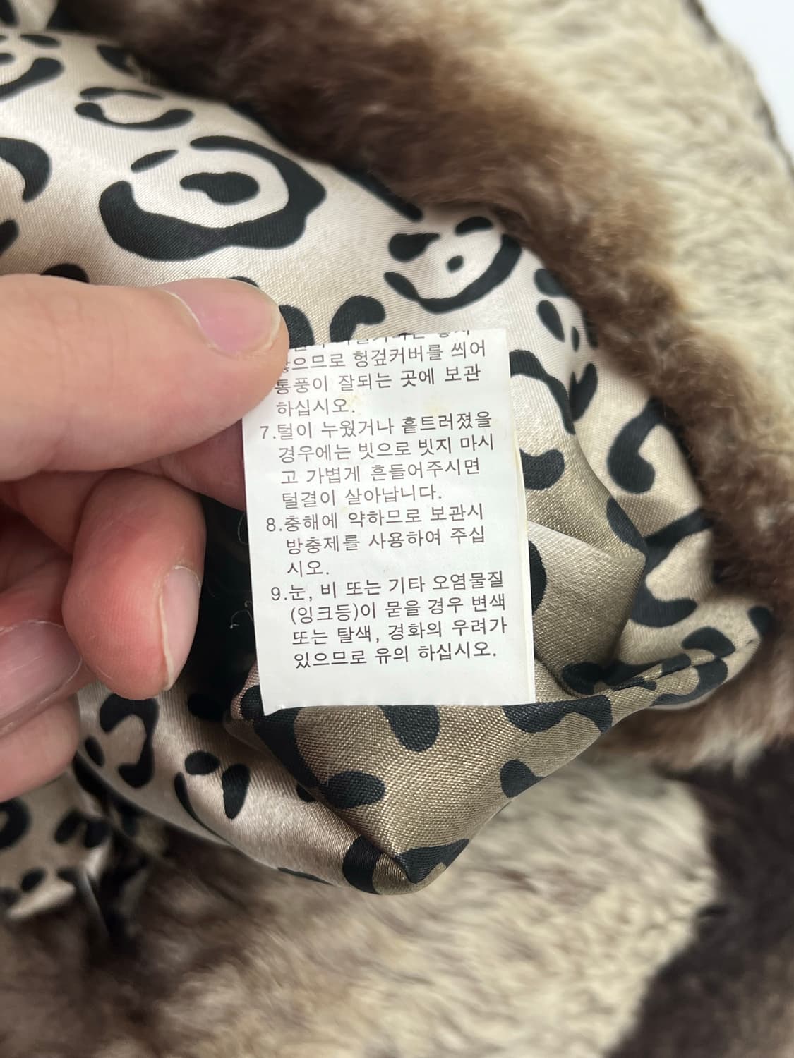 래빗 퍼 후드 베스트 상품이미지6