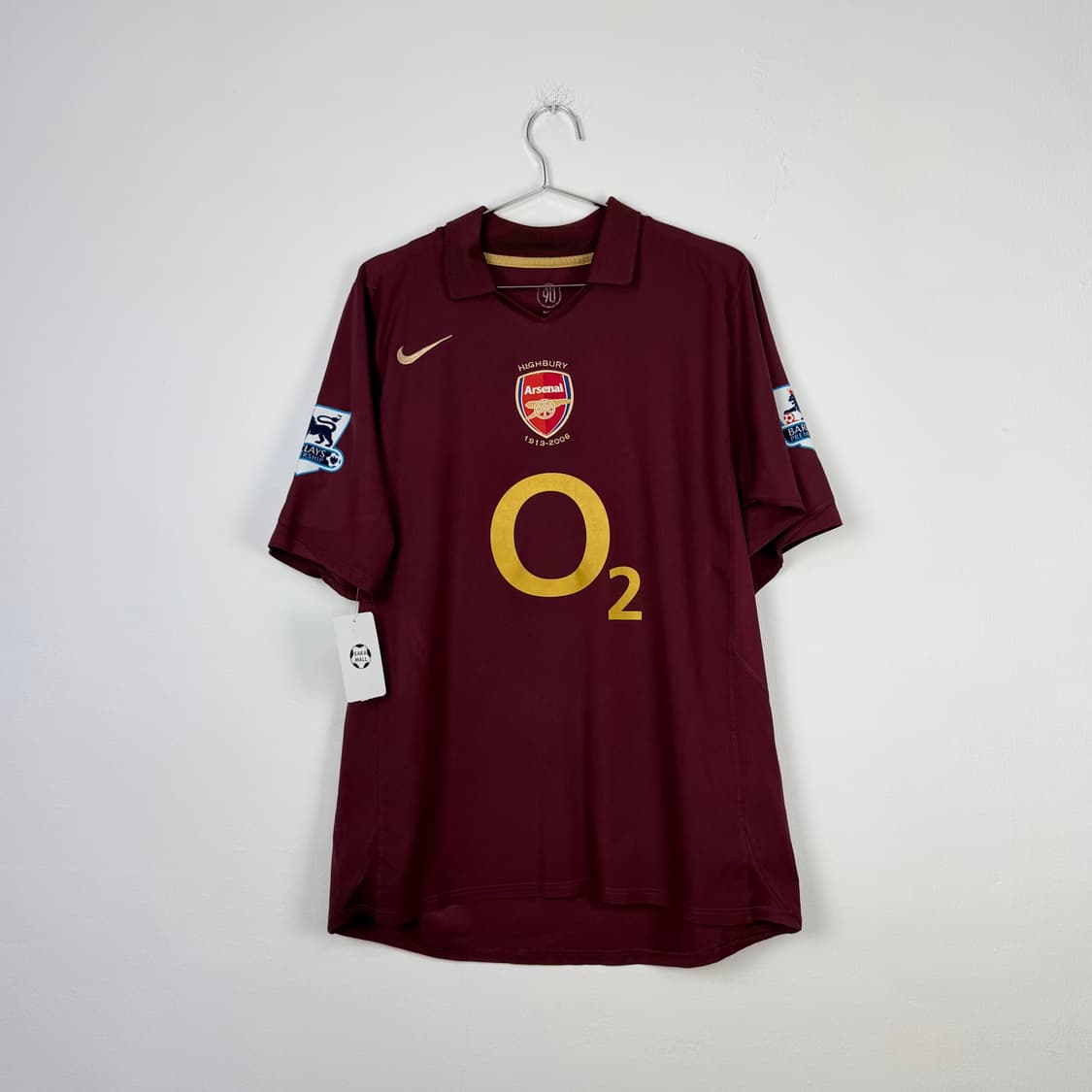 05-06 아스날 홈 하이버리 앙리 유니폼 상품이미지7
