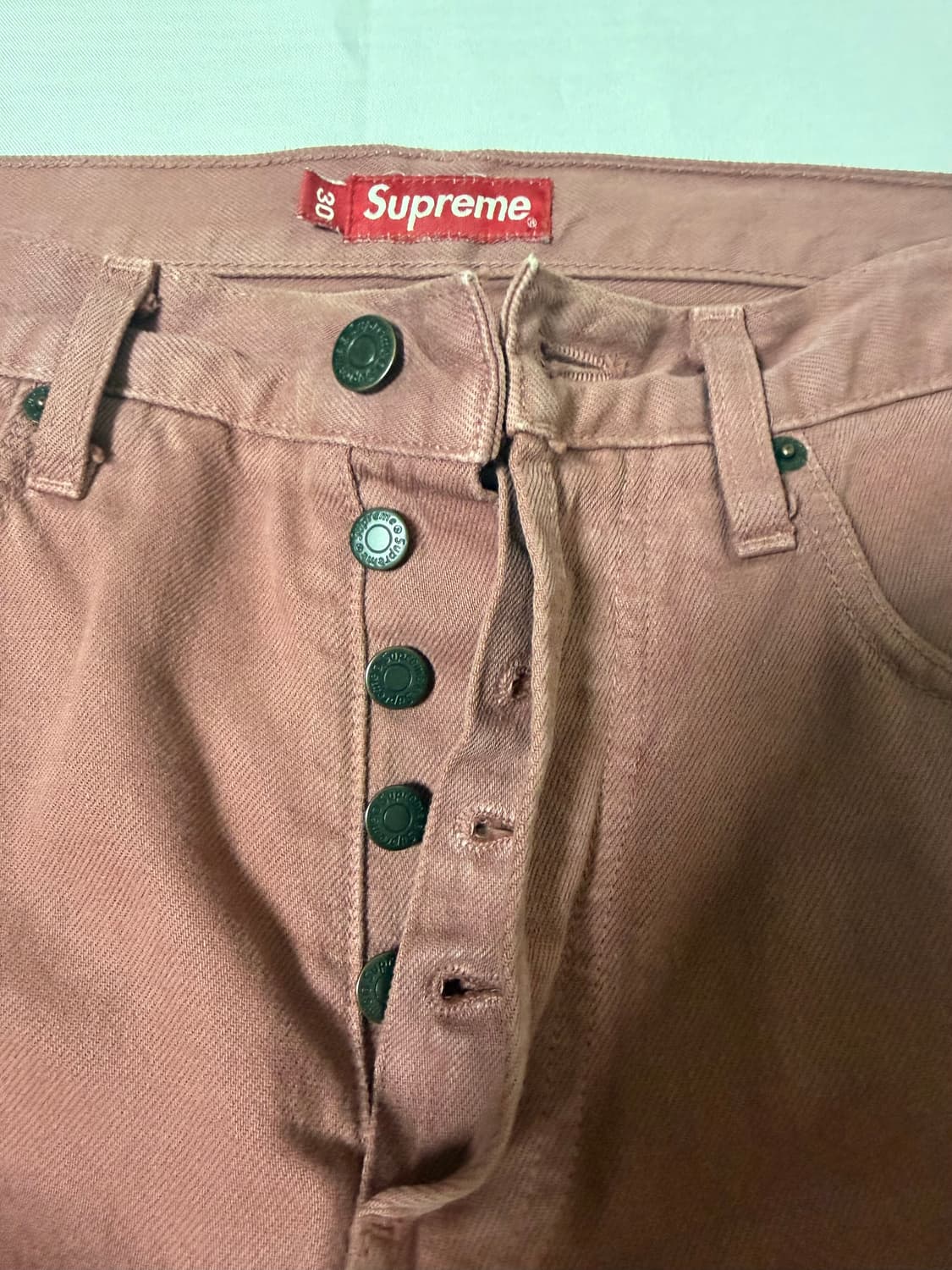 슈프림(Supreme) 레귤러 진(30 사이즈) 상품이미지4