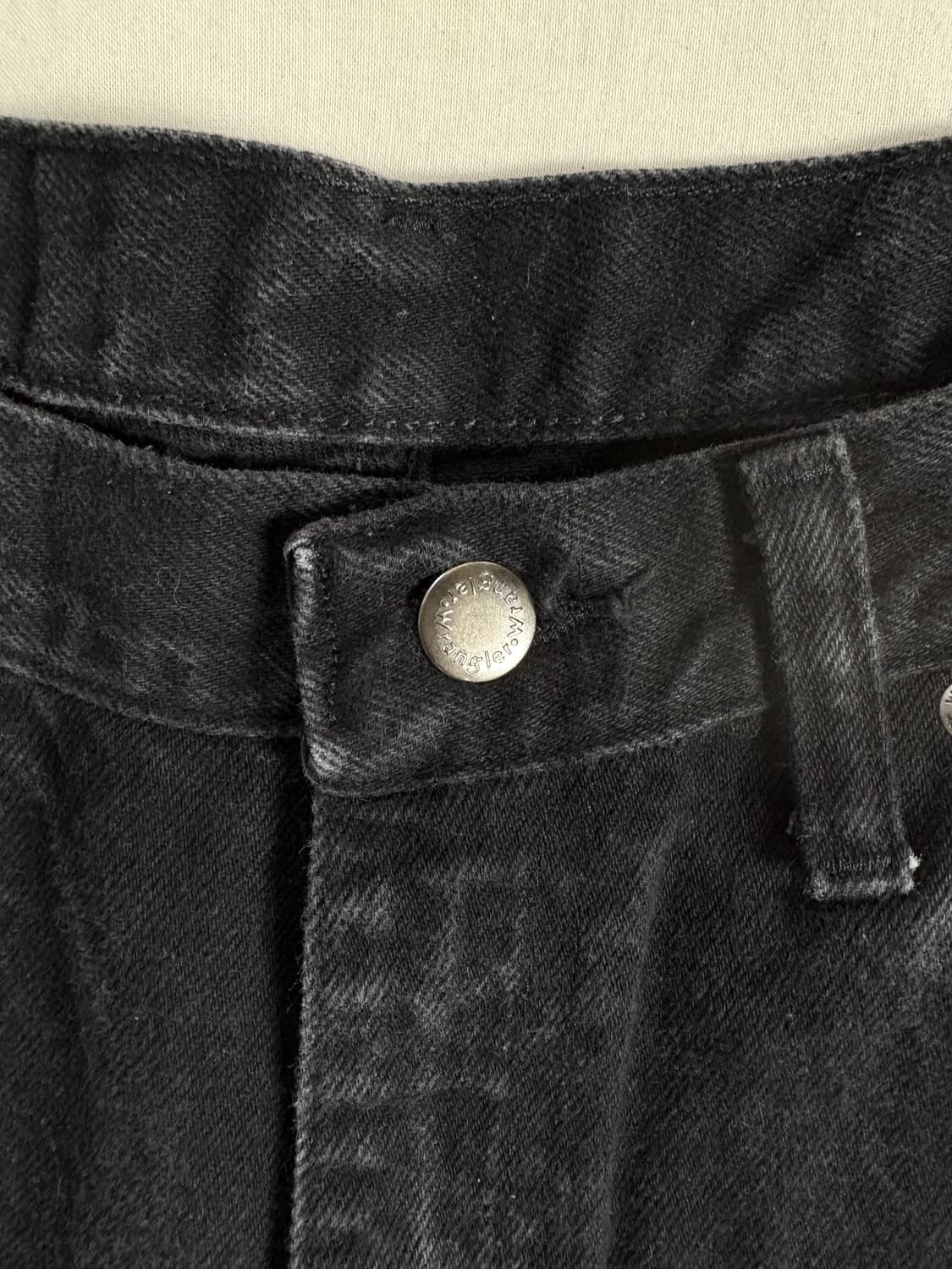 Wrangler 랭글러 블랙 데님 팬츠 34 x 30 상품이미지3