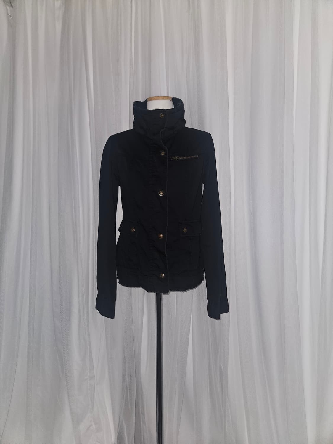 skybomber 스카이봄버 y2k 2000s 다크네이비 야상 자켓 상품이미지2