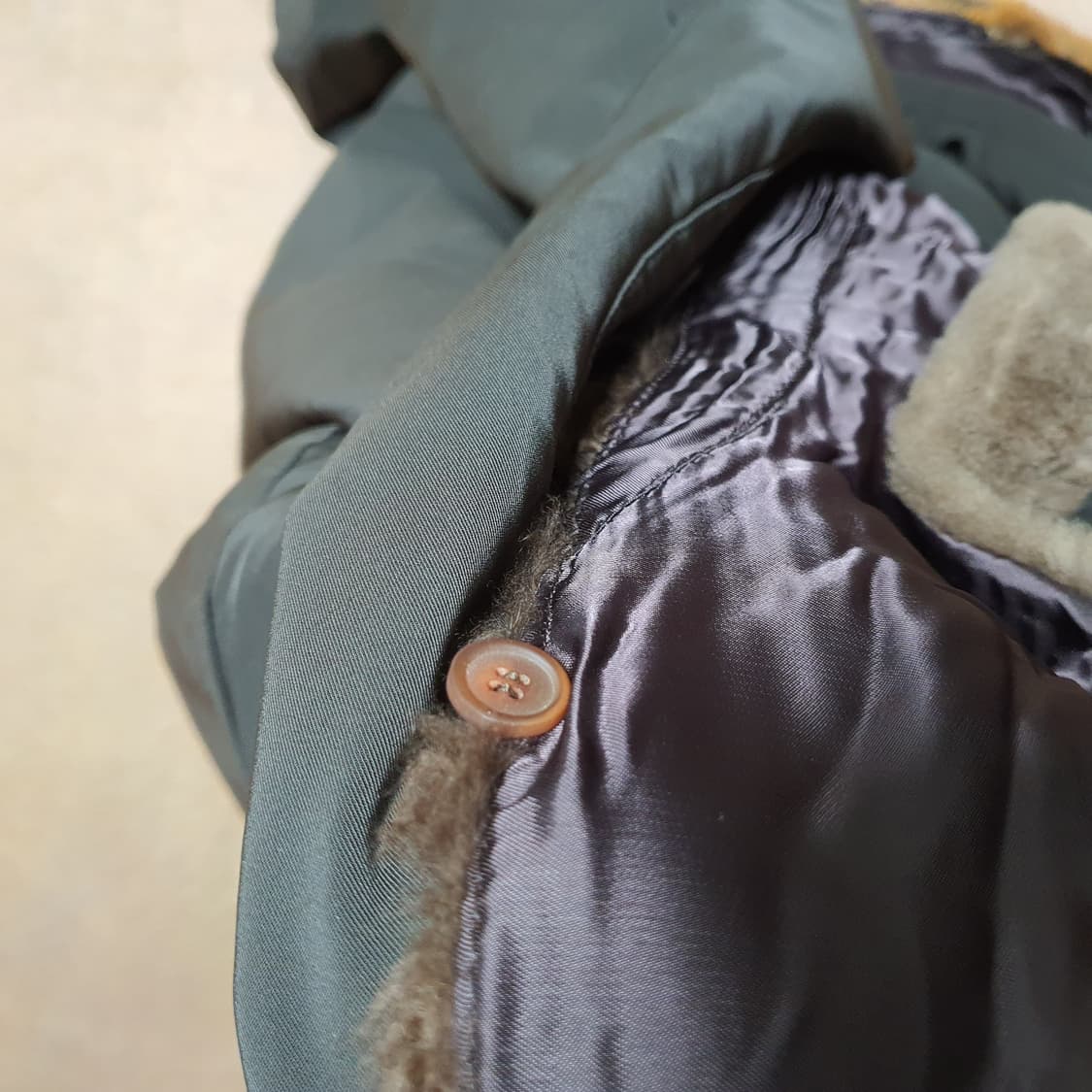 ✨ (바배) 킨록앤더슨 비버털 코트 자켓 상품이미지4