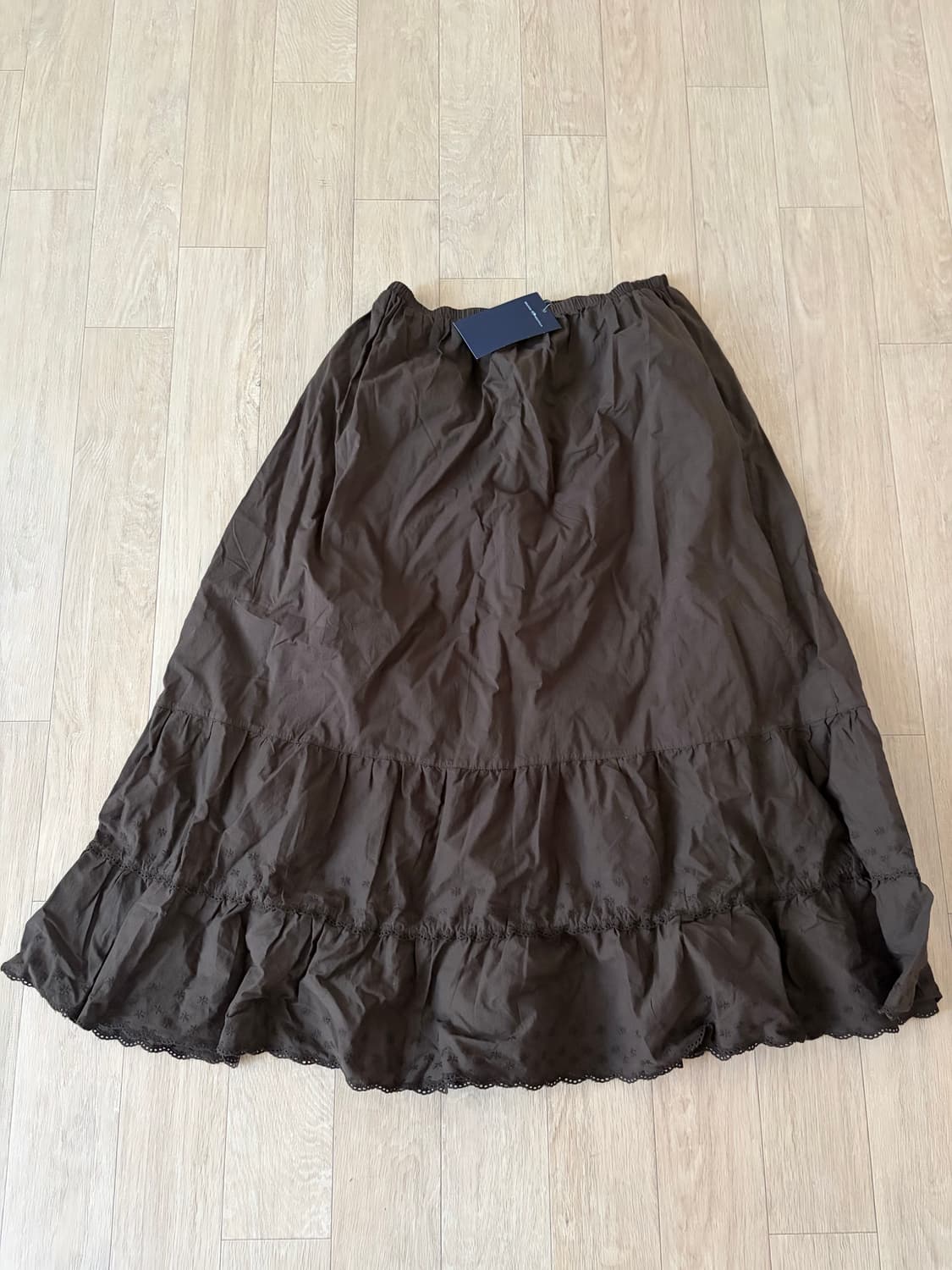 브랜디멜빌 브라운 롱스커트  상품이미지2