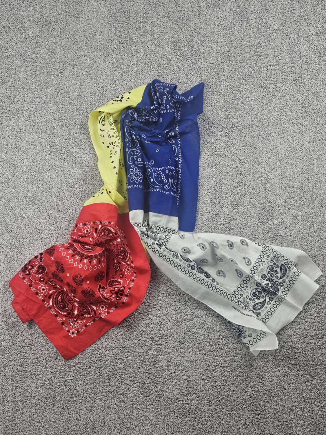 반다나 리워크 커스텀 스카프 머플러 / 10424 상품이미지7