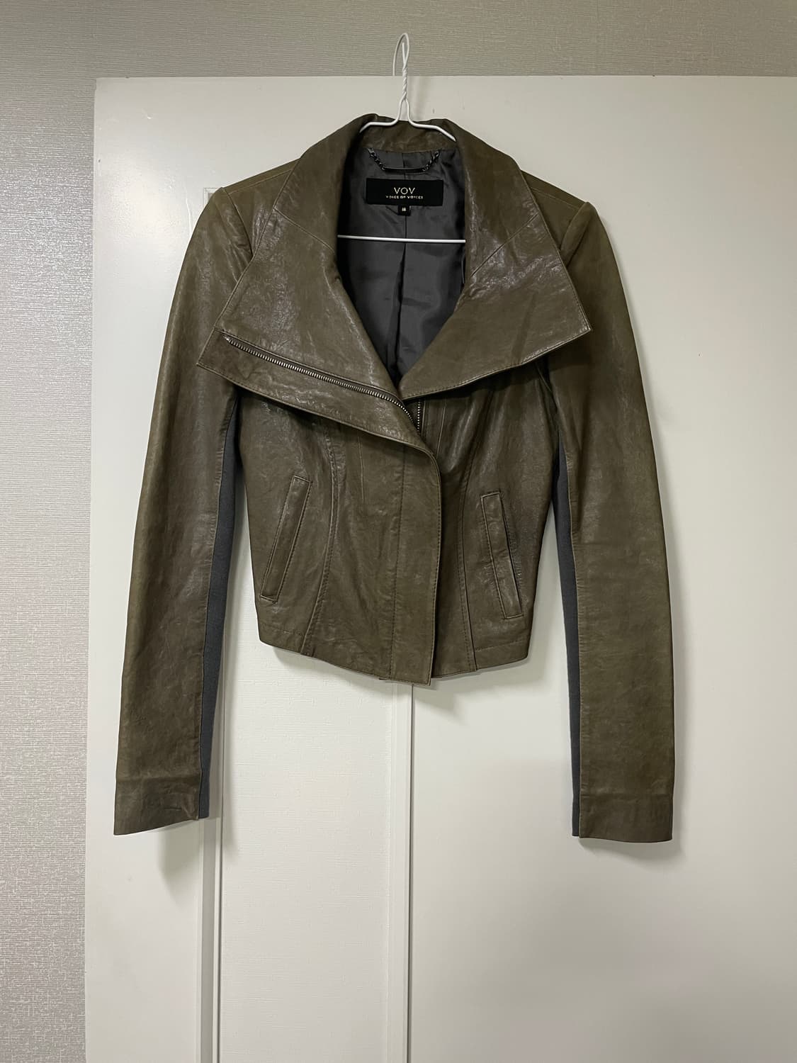VOV 보브 레더 자켓 상품이미지3